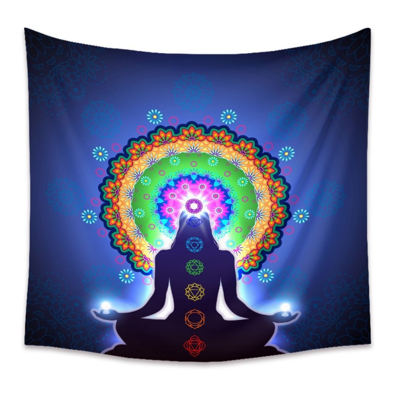 Indian Buddha Tapestry 