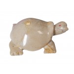 Botticino Hand Carved Marble Turtle 4" (11cm)