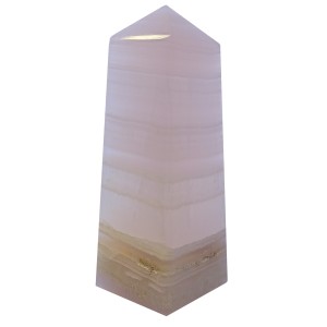 Calcite Mangano Tower H:11 x W:4cm (312g) Calcite Mangano Tower H:11 x W:4cm (312g)