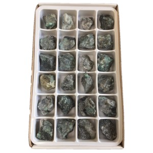 Emerald Rough Stone Box 24 Pcs