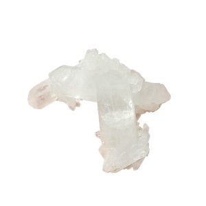 Clear Quartz Lemurian Golden Healer Points Cluster Wt:55g