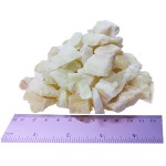 Calcite Lemon Rough Undrilled Chips 1-3cm (1kg)