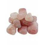 Calcite Strawberry Tumbled Stone (Frosted) 20-30mm (250g)