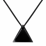 Shungite Pendant (Triangle) 40mm x 35mm Female Shungite Pendant (Triangle) 40mm x 35mm Female