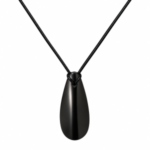 Shungite Pendant (Spherical Drop) 50mm x 20mm