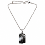 Shungite Elite Pendant with Stainless Steel Chain Shungite Elite Pendant with Stainless Steel Chain