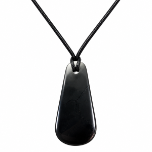 Shungite Pendant (Drop) 45mm x 25mm