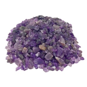 Amethyst Mini Undrilled Chips 05-10 mm (250g) Amethyst Mini Undrilled Chips 05-10 mm (250g)