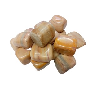 Calcite Banded Tumbled Stone 40-50mm (250g) Calcite Banded Tumbled Stone 40-50mm (250g)