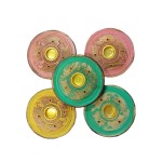 Ash Catcher Plate Multi Colour 7.5cm ASHWD3185 (5 Pcs)