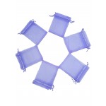 Organza Bag Purple H:12 x W:9cm (12 Pcs)