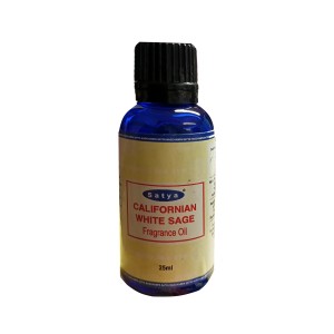 Californian White Sage Fragrance Oil 25ml - 12 Pcs (Satya)