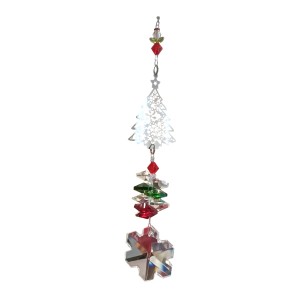Crystal 40mm Snowflake Xmas Crystal 40mm Snowflake Xmas
