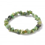 Chrysoprase 55mm Chip Bracelet