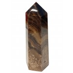 Calcite Chocolate (Brown Aragonite) Polished Obelisk 11 x 4.5cm (254g)  (AA Grade) - 1 Pcs