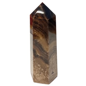 Calcite Chocolate (Brown Aragonite) Obelisk 6 Sided Tower Point 12 x 4cm (262g) (A Grade) Calcite Chocolate (Brown Aragonite) Obelisk 6 Sided Tower Point 12 x 4cm (262g) (A Grade)