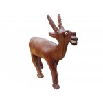 Rosewood Deer Handcrafted 10 x 10cm - 1 Pc
