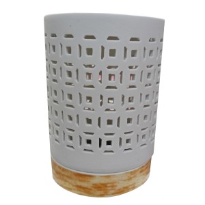 Ceramic Oil Burner H:12.3 x W:9cm (GFC165121)