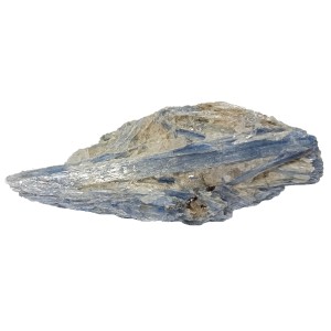 Kyanite Blue Specimen on Mica and Garnet with Tourmaline (119g)