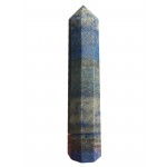 Lapis Polished Obelisk Tower Carving 9-10cm
