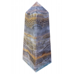 Calcite Zebra (Phantom Calcite) Tower H: 11 x 4cm (306g) - 1 Pcs