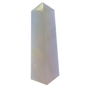 Calcite Mangano Tower H: 10 x W: 3cm (150g) Calcite Mangano Tower H: 10 x W: 3cm (150g)