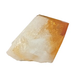 Citrine Point Rough & Polished Point 7cm Wt:84g