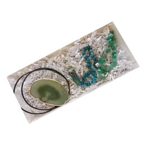 Pendant / Bracelet (Green) Gift Pack 5 Pcs Set