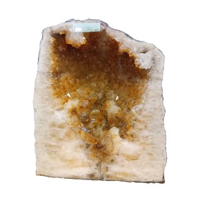 Citrine Cathedral H:26 x W:24 cm Wt:12.320Kg