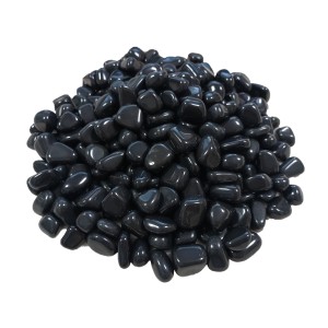 Agate Black T/Stone 20-30mm (500g) A - Grade