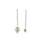 Conical Point Cone-Shaped Silver Pendulum 20mm (Mini)