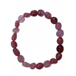 Strawberry Quartz Tumbled Stone Bracelet