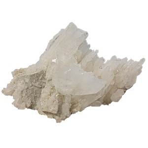 Clear Quartz Lemurian Cluster Points (410g)