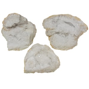 Natural Moroccan White Quartz (**3 Pcs**) Size 4 (Special Offer)