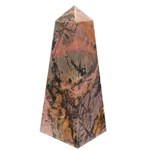 Rhodonite Tower H:10 x W:4cm Wt:412g (A Grade)
