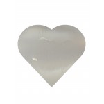 Selenite Puff Hearts 3cm