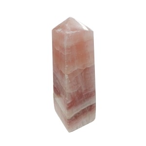 Strawberry Calcite Tower 3.5 x 9 cm (185g) (A Grade)