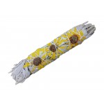 White Sage & Sunflower Smudge Stick 8 1 Pcs