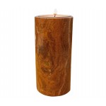 Multi Onyx Hand Carved Marble Tea Light Cylinder - Set of 3