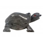 Sunny Grey Hand Carved Marble Turtle 5" (12.5cm)