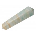 Calcite Carribean Massage Wand Double Terminated 6 Sided 12cm