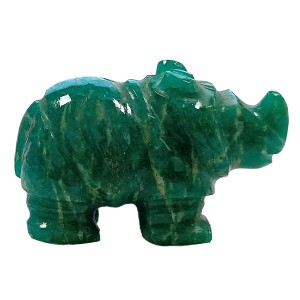 Amoznite Rino 4cm Hand Carved Wt:25g) ( A-Grade) Amoznite Rino 4cm Hand Carved Wt:25g) ( A-Grade)